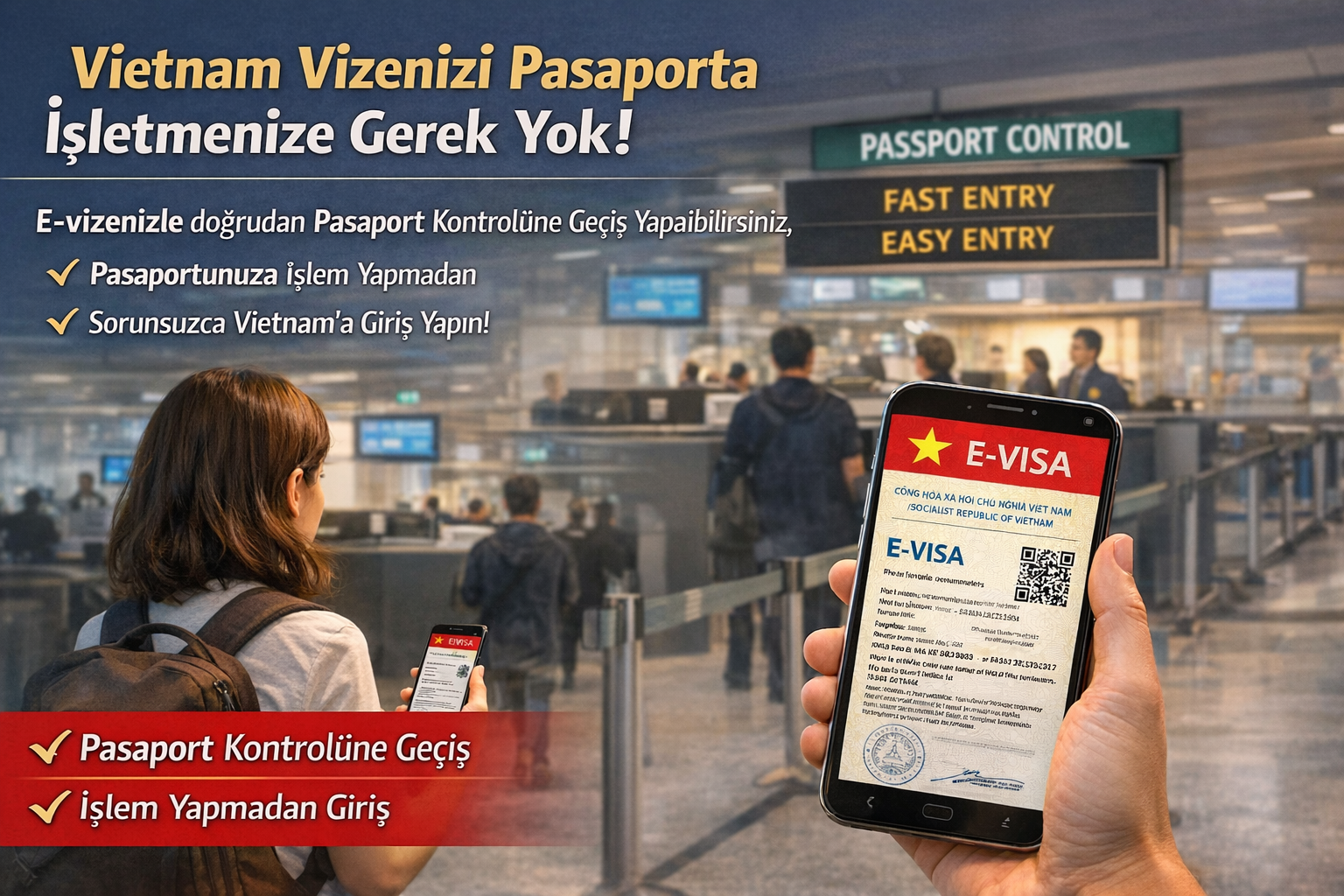 Vietnam e-vizesi başvuru ekranı